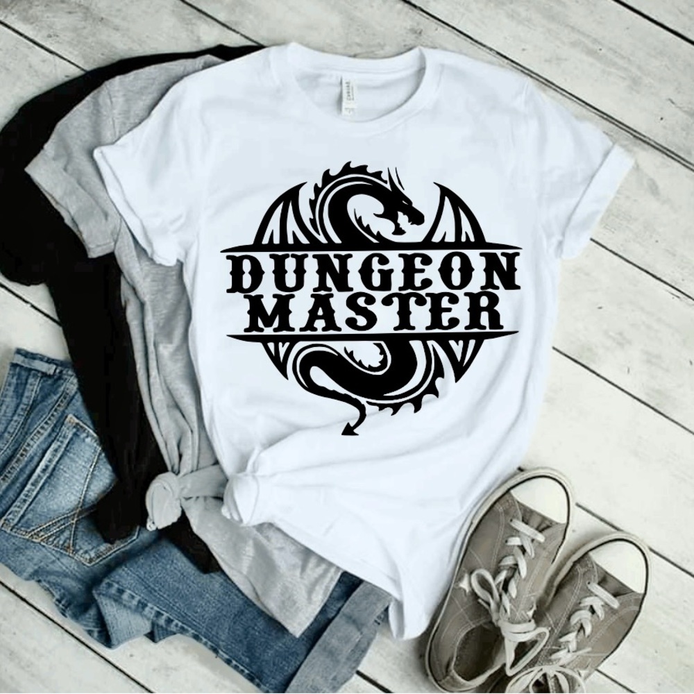 Dungeons and dragons t-shirt unisex